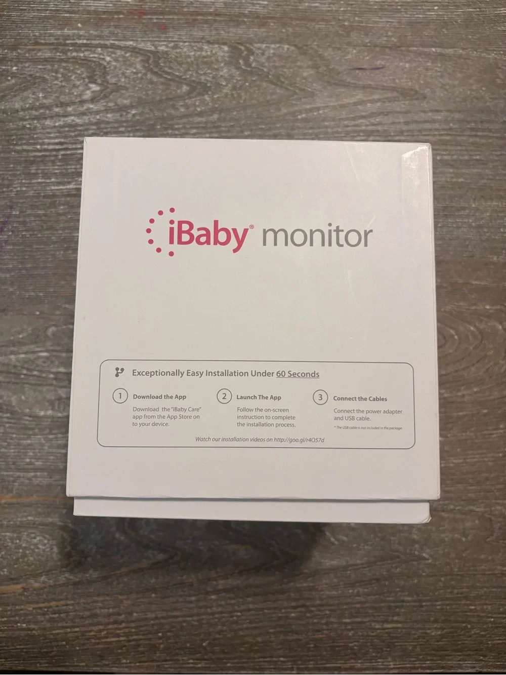 iBaby Baby Monitor - White and Cream Nursery Camera